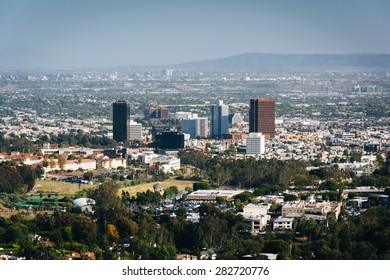 View Of Los Angeles From Brentwood, California.