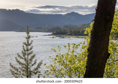 View Of Lost Creek Lake In Southern Oregon From The Hiking Trail In Joseph Stewart County Park