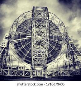 A View Of The Lovell Radio Telescope