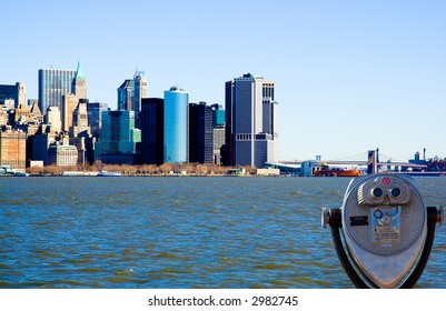View of Lower Manhattan