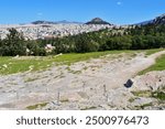 A view of Lycabettus Hill from the Pnyx Auditorium