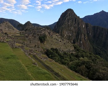 A View Of Machu Pichu In Peru