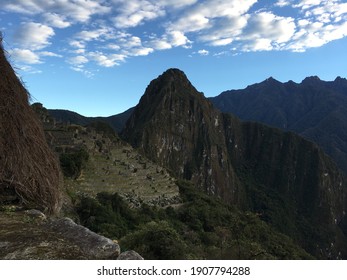 A View Of Machu Pichu In Peru