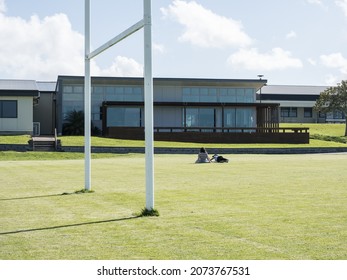 View Of Macleans College Grounds. Auckland, New Zealand - October 18, 2021