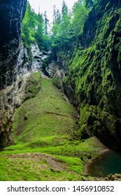 View of Macocha Gorge abyss