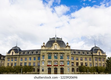 View At Main Building Of University Of Bern In Switzerland