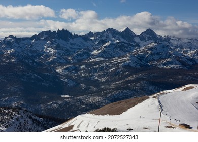 View From Mammoth Mountain Ski Area 