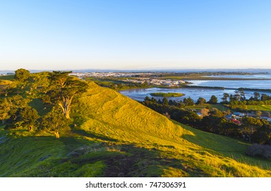 View Mangere Mountain Summit Auckland New Stock Photo 747306391 ...