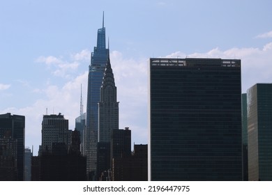 View Manhattan From Gantry Plaza State Park