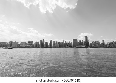 View Of Manhattan Skyline, NYC