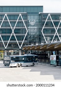 View Of Manukau Bus Station. Auckland Transport. Auckland, New Zealand - June 21, 2021