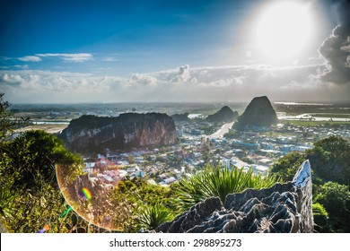 View from the Marble mountains, Da Nang, Vietnam