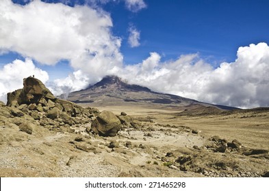 View Of Mawenzi To Kibo Shelter