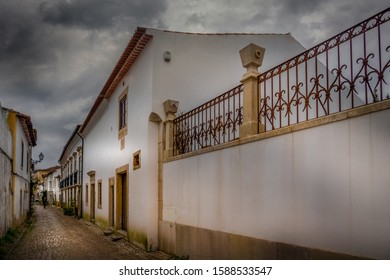 View Of The Medieval Synagogue In Tomar Portugal