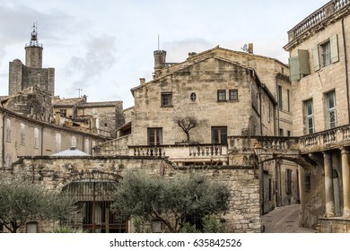 View Of Uzès, Medieval Town Of The South Of France
