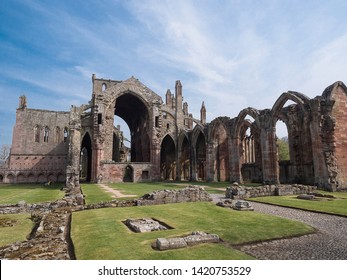 A View Of Melrose Abbey