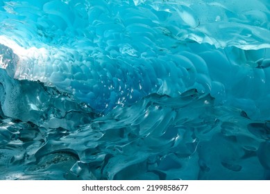 View Of Mendenhall Glacier Ice Caves, Alaska, USA