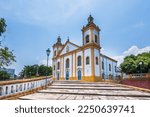 View of Metropolitan Cathedral of Our Lady of the Conception - Manaus, Amazonas, Brazil