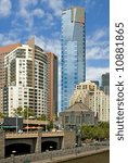 A view of the mighty Eureka Tower, Melbourne, Australia