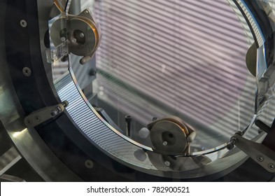 View of a model of Virgo interferometer mirror