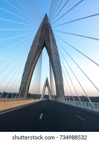 View Of Mohammed VI Bridge In Rabat, Morocco