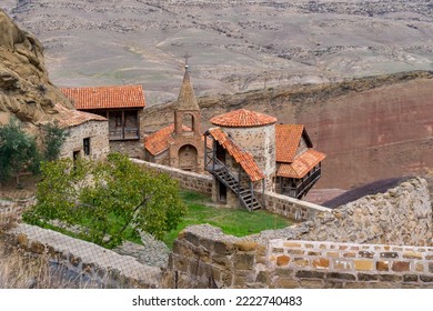 View Of The Monastery Complex Of David Gareja Of Eastern Georgia