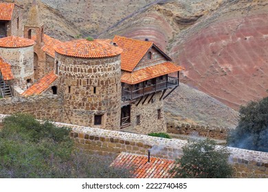 View Of The Monastery Complex Of David Gareja Of Eastern Georgia