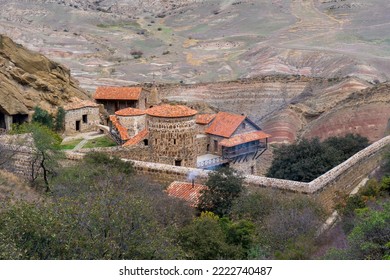 View Of The Monastery Complex Of David Gareja Of Eastern Georgia