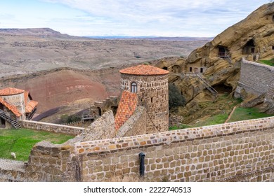 View Of The Monastery Complex Of David Gareja Of Eastern Georgia