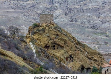 View Of The Monastery Complex Of David Gareja Of Eastern Georgia