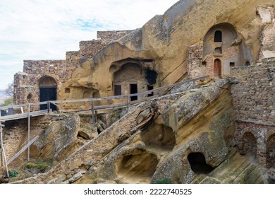 View Of The Monastery Complex Of David Gareja Of Eastern Georgia