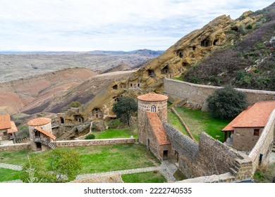 View Of The Monastery Complex Of David Gareja Of Eastern Georgia