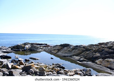 View Of Monhegan Island, Maine.