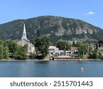 View of Mont Saint Hilaire from Beloeil