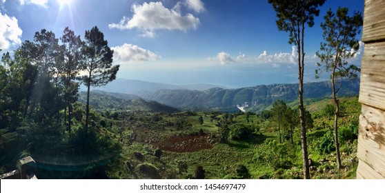 The view from Montcel in Haiti