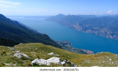 View Monte Baldo On Lake Garda Stock Photo 2036146751 | Shutterstock