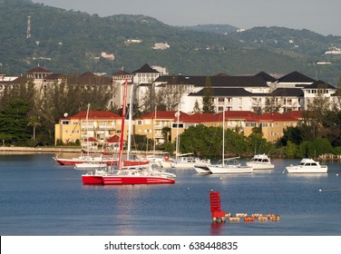 The View Of Montego Bay Resort Town In A Morning Light (Jamaica).