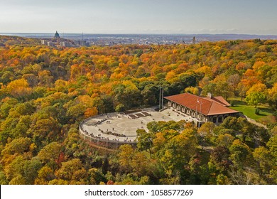 View Of Montreal Mount Royal Belvedere