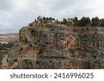 View of Monument Aux Morts in Constantine city. Algeria. Africa.