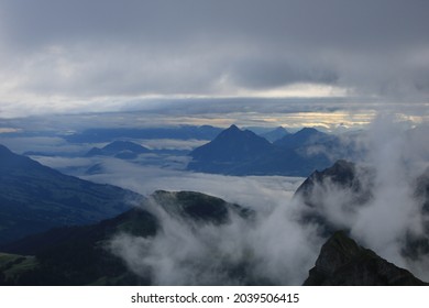 View From Mount Brienzer Rothorn.