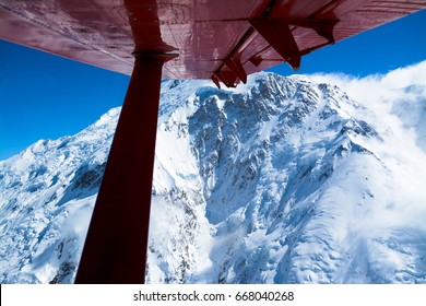 View Of Mount Denali From Plane