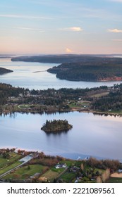 View From Mount Erie Fidalgo Island, Washington State