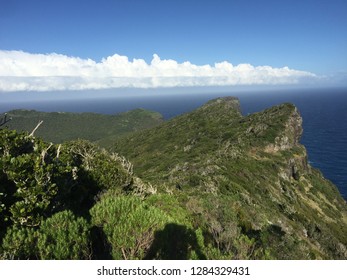 View From Mount Gower Across Lord Howe Island And Across The Ocean