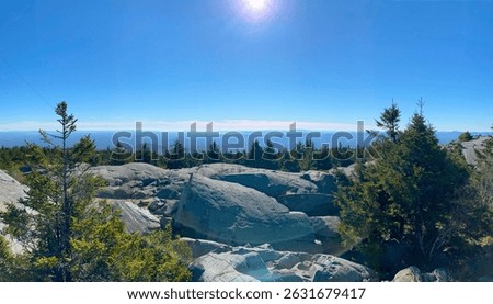 The view from Mount Kearsarge