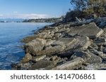 A view of Mount Rainier and the Ruston shoreline.