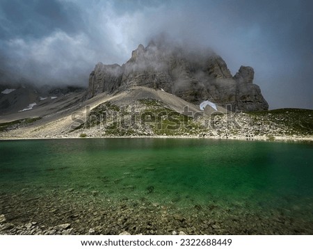 Similar – Image, Stock Photo Mountain scene Dolomites