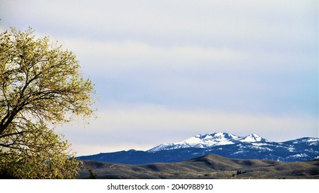 View Of Mount Rose From Lemmon Valley High Sierra Nevada