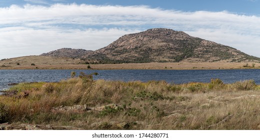 View Of Mount Scott Near Fort Sill In Oklahoma