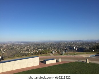 View From Mount Soledad In San Diego