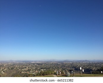 View From Mount Soledad In San Diego